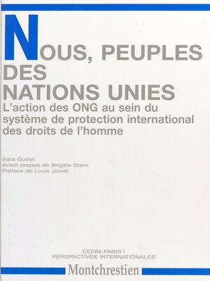 cover image of Nous, peuples des Nations unies